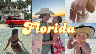 FLORIDA VLOG 2: New Ring Reveal! (Design Details), Target Haul, Family Beach Life | Julia & Hunter