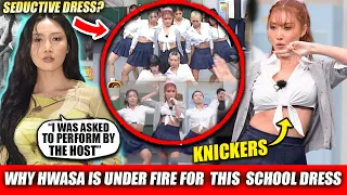 Why Hwasa's School Uniform is Causing Controversy in Knowing Brothers