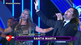 Santa Marta en vivo en Pasion de Sabado 21 12 2019 parte 2
