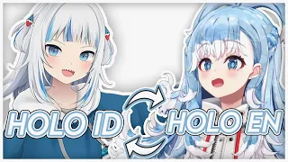 Kobo Claiming to be Hololive EN's CHILD Since Gura is Adopted By Hololive ID