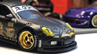 Hotwheels Porsche 911 GT3 RS / custom / wheels swap