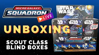 Opening A Full Case of Micro Galaxy Squadron Blind Boxes | IG Live