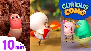 Curious Como | Hot pepper + More Episode | Cartoon video for kids | Como Kids TV