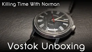 $40 Vintage Russian Watch - Vostok? Unboxing and Reaction