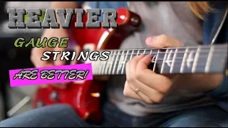 Heavier Gauge Strings Are Better and Here's Why.