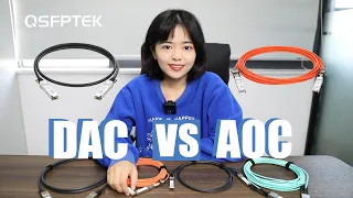 DAC vs AOC Cables : What’s the difference? | QSFPTEK