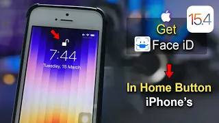 How to Get Face iD in Home Button iPhone's - 5, 5s, 6, 6s, 7, 7Plus, 8, 8Plus.🔥🔥