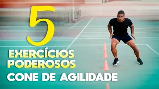 TREINO DE AGILIDADE COM CONE | 5 EXERCÍCIOS COM CONE DE AGILIDADE | Natural Fitness