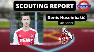 Scouting Report: Denis Huseinbašić (Midfielder, 1. FC Köln/Germany)