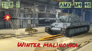 AMX M4 45 finished them off (WoT Blitz Gameplay)