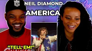 *First Time* 🎵 Neil Diamond - America REACTION