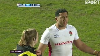 Shocking HIA incident in 🇮🇹 vs 🏴󠁧󠁢󠁥󠁮󠁧󠁿 U20s | Alan Quinlan & Jenny Murphy support referee Groizeleau