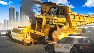 Repairing Biggest ABANDONED Dump Truck in GTA 5 RP!