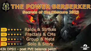 The Power Berserker - PVE Patch 2023 - Guild Wars 2