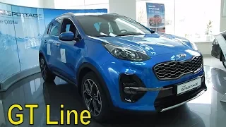 KIA Sportage 2.4 GDI 6AT 184 л.с  GT-Line  2019   за что просят 2 114 900 ₽ интерьер,экстерьер