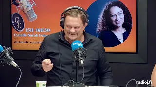 L'émotion de Jérôme Goulon avec Delphine Horvilleur sur Radio J