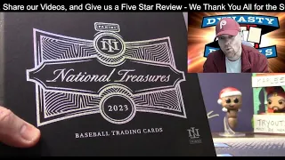 UNREAL CASE 🚨 2023 National Treasures Baseball Card 4 Box Case Break #5   Sports Cards