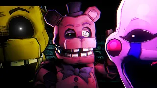 FNAF 1 Trailer but with the RETRO FNAF 2 Animatronics