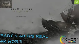 A PLAGUE TALE REQUIEM Gameplay Walkthrough  Part 1 4K 60FPS PC ULTRA RTX 4070TI   No Commentary