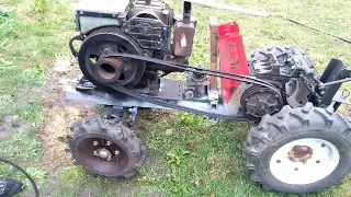 міні трактор з мотоблока