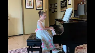 Beethoven: Sonata No.20 in G Major Op.49 No.2 - Sophia (age 7)