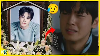 😢EunWoo no pudo contener las lágrimas - Moon sua y los miembros de ASTRO en el funeral de Moonbin