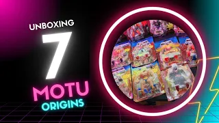 Abro 7 Figuras MOTU ORIGINS - UNBOXING