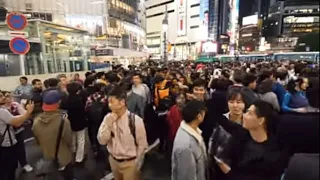 ぼっちで渋谷ハロウィンライブストリーミング　2023 Shibuya Halloween Japanese culture