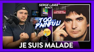 First Time Reaction Serge Lama Je Suis Malade (EMOTIONALLY INTENSE! ) | Dereck Reacts