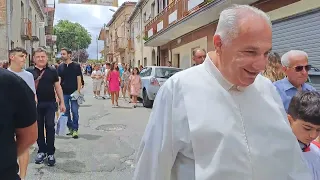 Zungri 5/8/23 processione della Ss Maria Della Neve