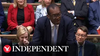 Energy bill package will cost £60bn in first six months, says chancellor Kwasi Kwarteng