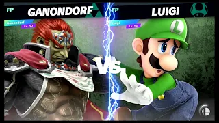 Super Smash Bros Ultimate Amiibo Fights – Ganondorf vs the World #9 Ganondorf vs Luigi