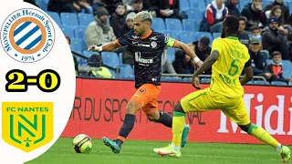 Montpellier 2 - 0 FC Nantes - All Goals 31/10/2021