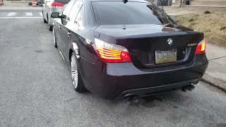 2008 BMW 550i Sport Package Cold start