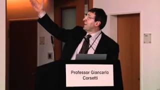 Giancarlo Corsetti: On the Effectiveness of Fiscal Stimulus 1/4