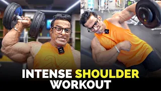 Bigger Shoulder Workout | Asia Prep Intense Shoulder Workout | Yatinder Singh