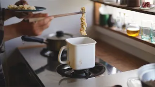 A pot that makes you want to fry.Make fried shrimp.