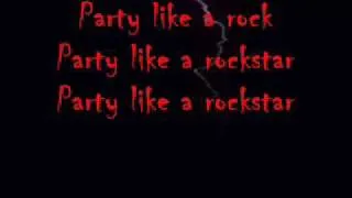 Da Shop Boyz - Party Like A Rockstar (With Lyrics)