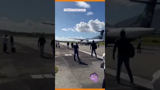 Um avião da Azul precisou fazer um pouso de emergência no aeroporto de Governador Valadares #shorts