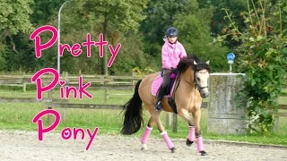Lia & Alfi - Pretty Pink Pony - kleines FMA am Stall