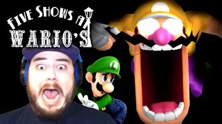 I'M TRAPPED IN A HAUNTED WARIO THEATER!! | Five Shows at Wario's (Part 1)