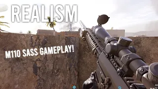 INSURGENCY SANDSTORM - M110 SASS DMR Gameplay ( BRUTAL REALISM/NO COMMENTARY/4K )