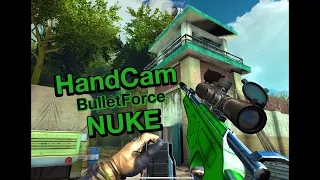 Hand Cam Sniping Nuke | Bullet Force Mobile