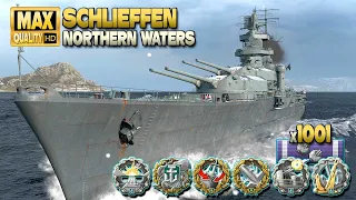 Battleship Schlieffen: Spreading love with secondaries - World of Warships