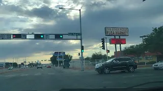 Albuquerque drive around N.E &S.E city streets