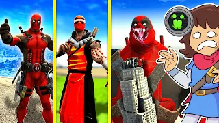 How To UPGRADE DEADPOOL Into A GOD In GTA 5 ... (Secret Powers!) - GTA 5 Mods Funny Gameplay