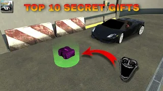 Top 10 secret hidden gifts which are hard to find car parking multiplayer