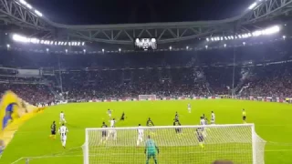 JUVENTUS 1-0 inter Goal di Cuadrado - Curva Sud