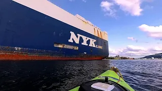 Huge Toyota Car Ship NYK Line