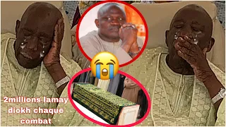 Décès😭Gaston Elhadji Monsieur Mbaye en larmes…ma gnak chaque combat mou diokh 2millions